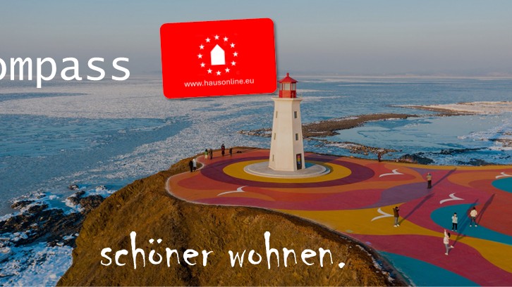 Kompass als Symbol für Orientierung und fairen Immobilienweg